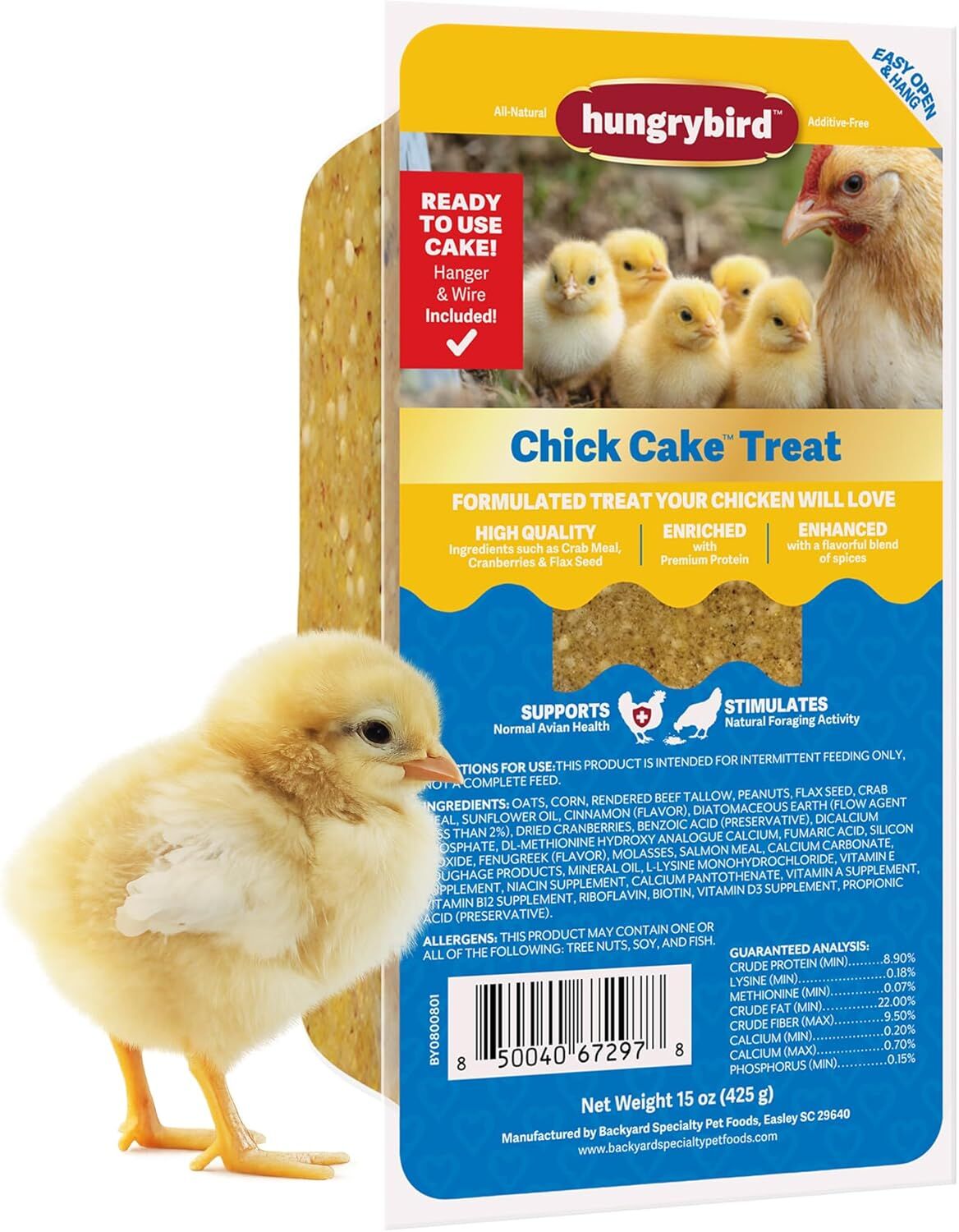 Hungrybird Chick Cake Treat, 15 oz.