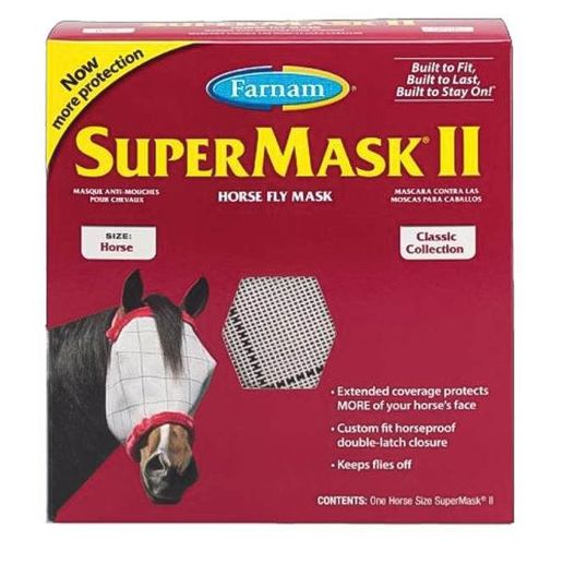 Farnam Super Mask II Horse Fly Mask - Yearling