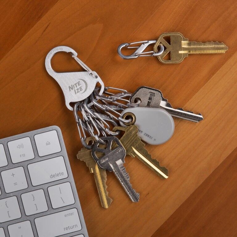 Nite Ize Stainless Keyrack Steel S-Biner