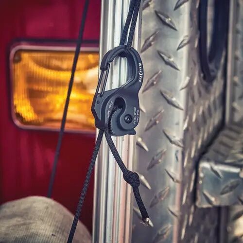 Nite Ize CamJam XT Aluminum Black Rope Tightener