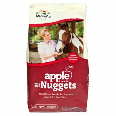 Manna Pro Apple Horse Nuggets - 1 lb