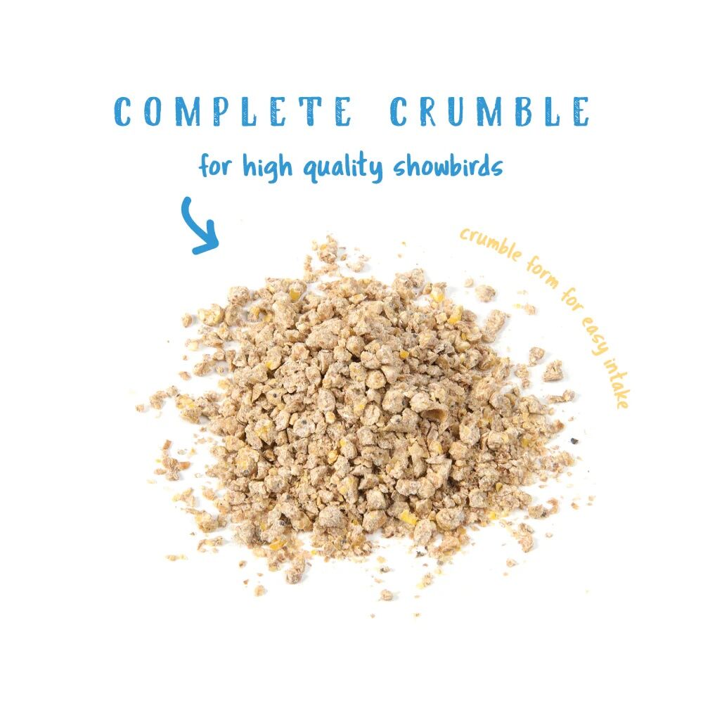 Manna Pro Gamebird & Showbird Starter Grower Crumbles, 5-Lb