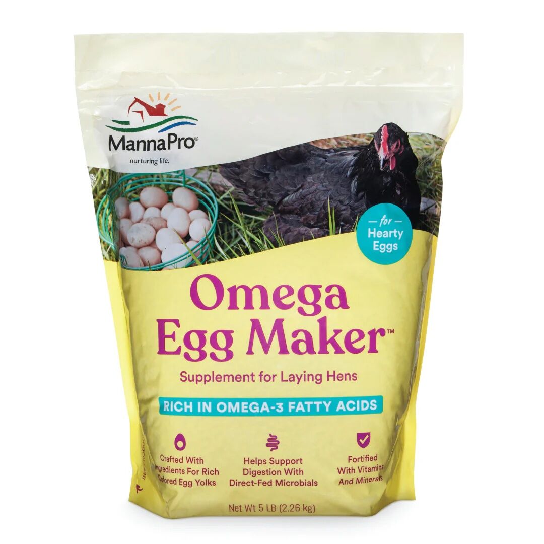 Manna Pro Omega Egg Maker Supplement, 5-Lb