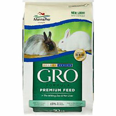 Manna Pro Rabbit Gro Feed - 50 lb