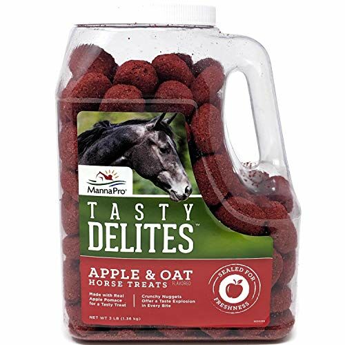 Manna Pro Tasty Delites Apple & Oat Horse Treats - 3 lbs