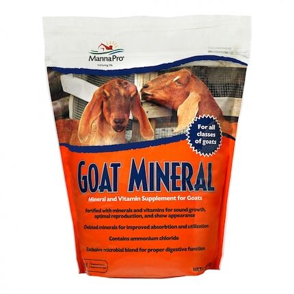Manna Pro Goat Mineral Supplement - 8 lbs