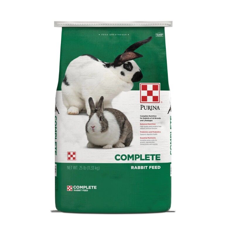 Purina Complete Rabbit Feed, 25-Lb