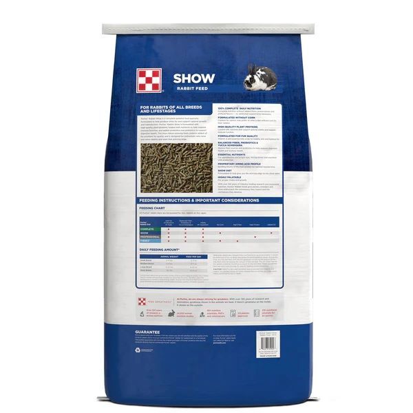 Purina Show Rabbit Feed, 50-Lb
