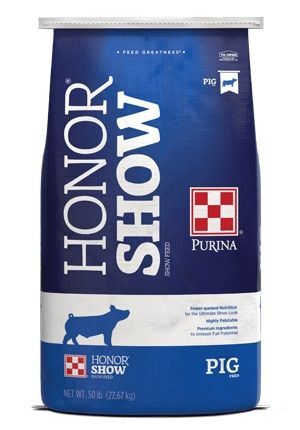 Purina Honor Show Pig 19P BMD Pig Feed, 50-Lb