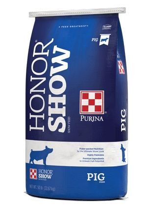 Purina Honor Show Pig 19P BMD Pig Feed, 50-Lb