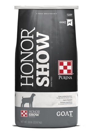 Purina Honor Show Goat DX TXT Goat Feed, 50-Lb