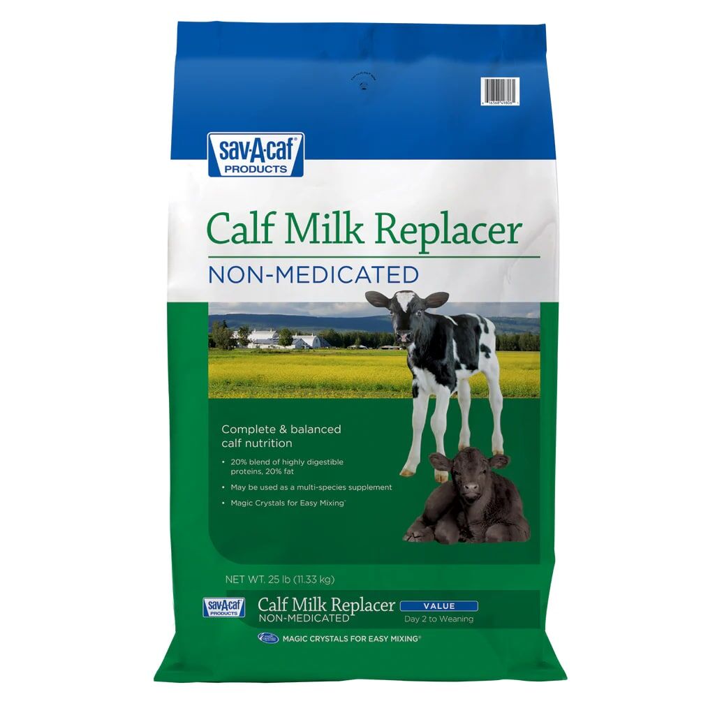 Sav-A-Caf Value Calf Milk Replacer Non-Medicated, 25-Lb
