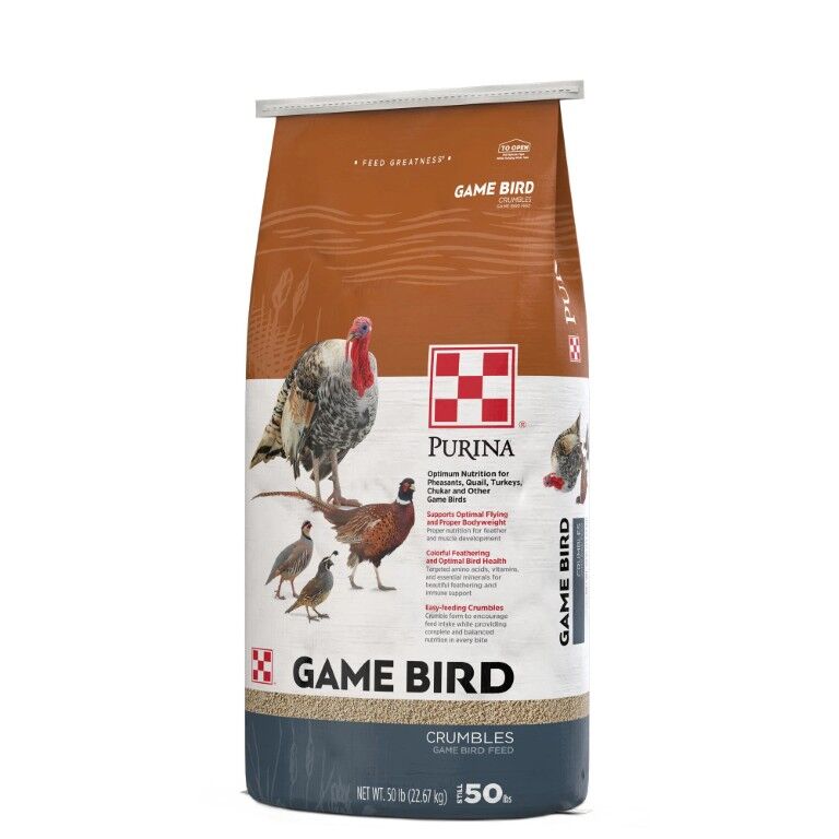 Purina Game Bird Flight Conditioner Feed, 50-Lb