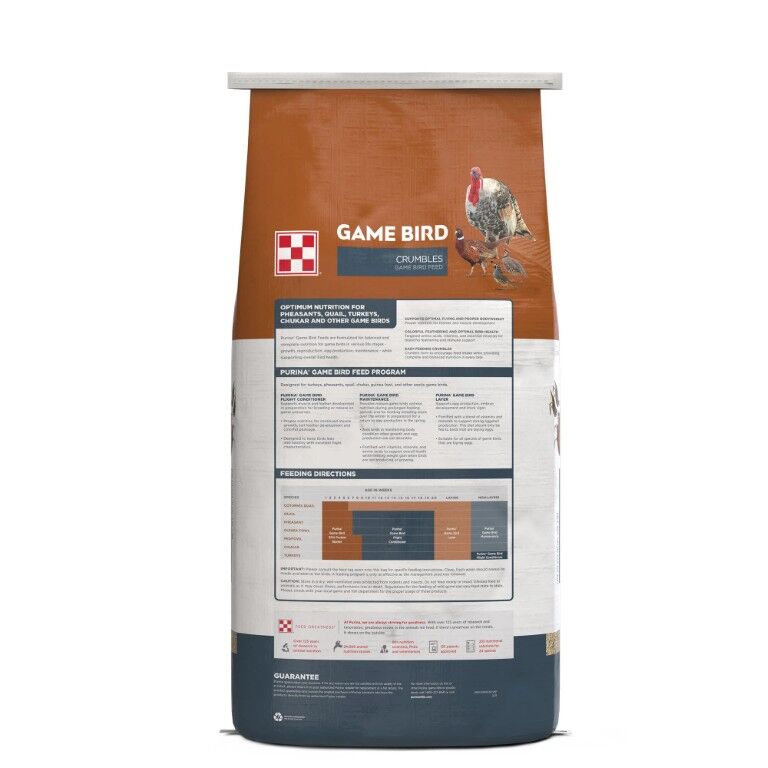 Purina Game Bird Maintenance, 50-Lb