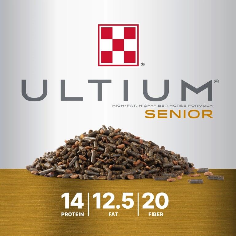Purina Ultium Senior Horse Feed, 50-Lb