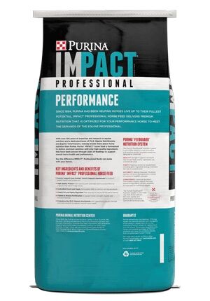 Purina Impact Professional Performance Horse Feed, 50-Lb