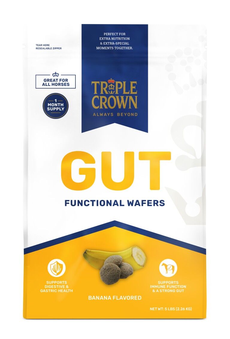 Triple Crown Gut Functional Wafers, 5-Lb