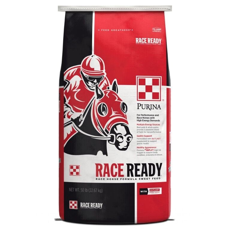 Purina Race Ready Horse Feed, 50-Lb