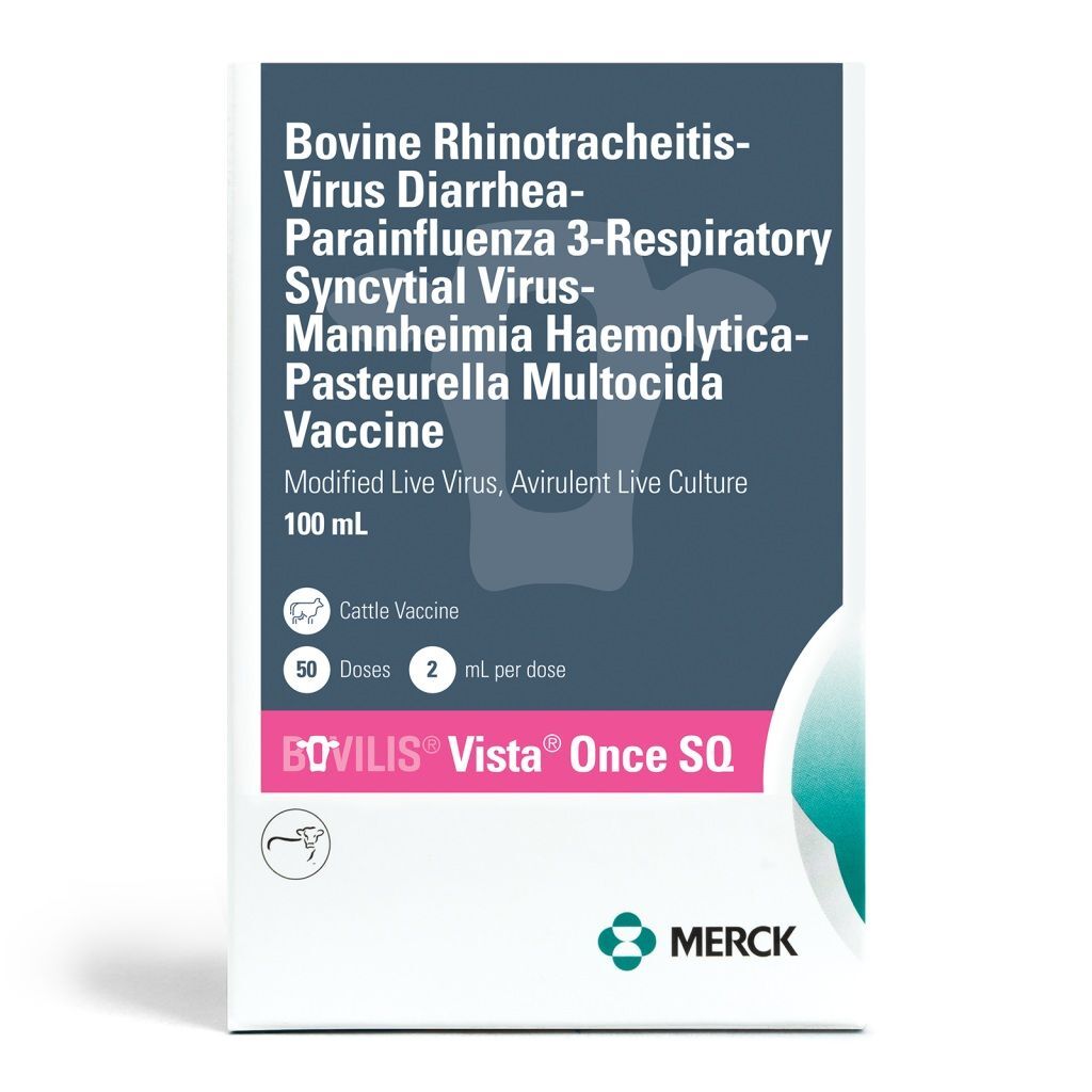 Merck Bovilis Vista Once SQ, 50-Dose