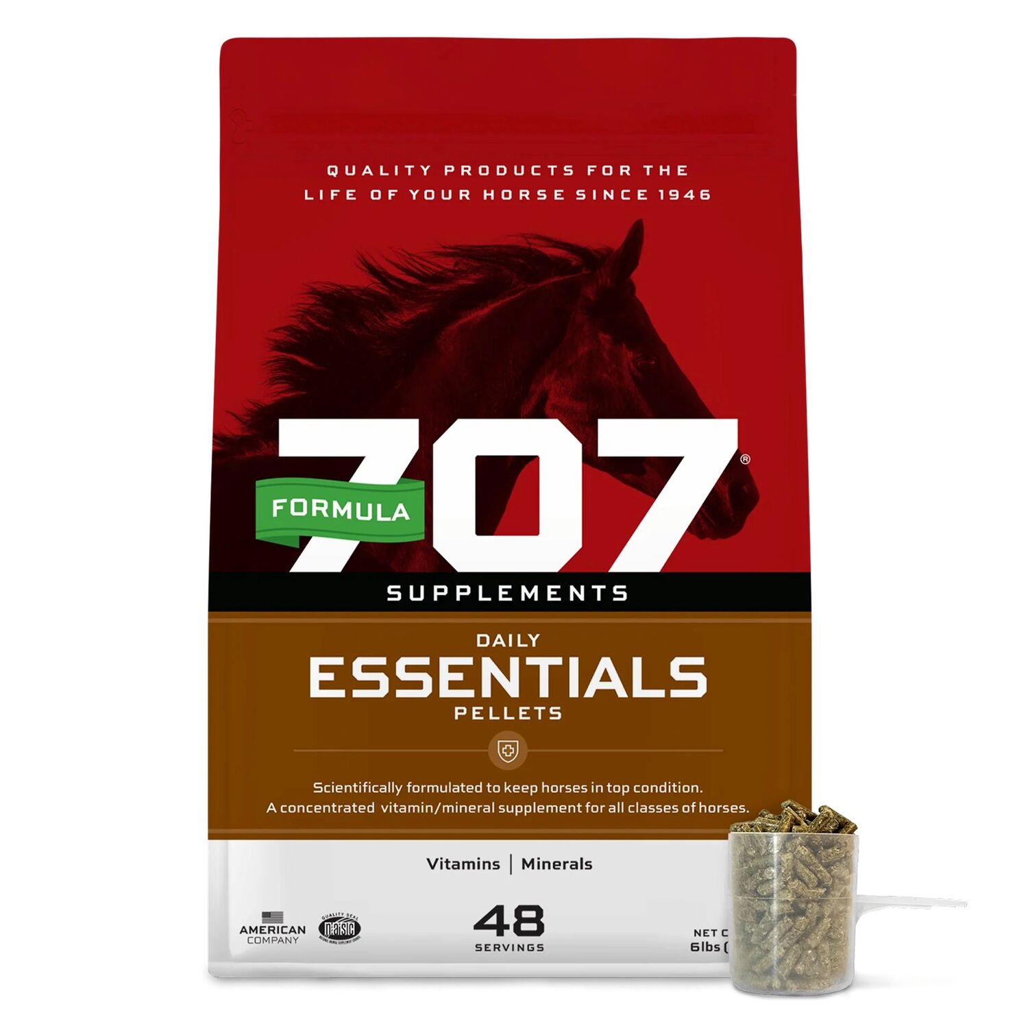 Formula 707 Daily Essentials Pellets, 6-Lb