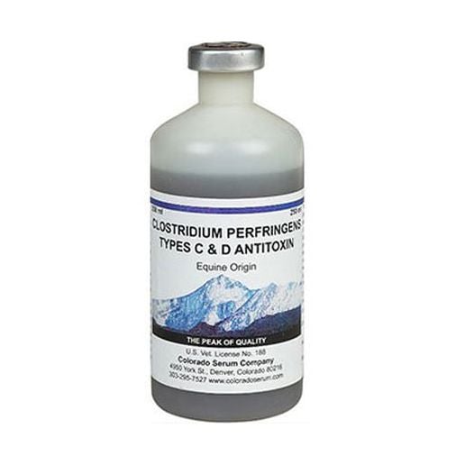 Colorado Serum Company Colostridium Perfringes C&D Antitoxin - 250 Ml