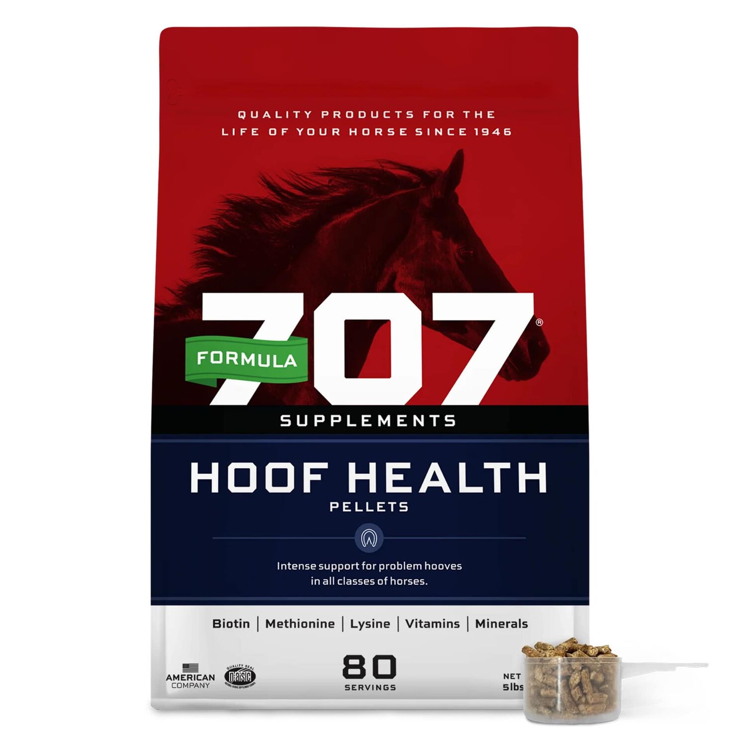 Formula 707 Hoof Health Pellets, 5-Lb