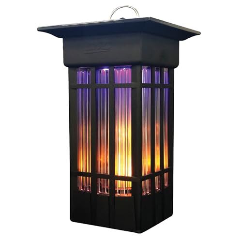 PIC Decorative Flameless Effect Bug Zapper Lantern