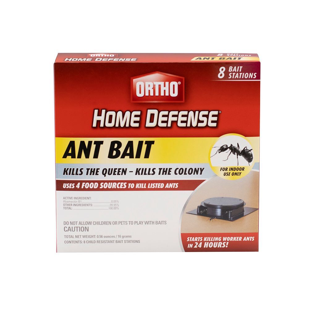 Ortho Home Defense Ant Bait Plastic, 8-Pk