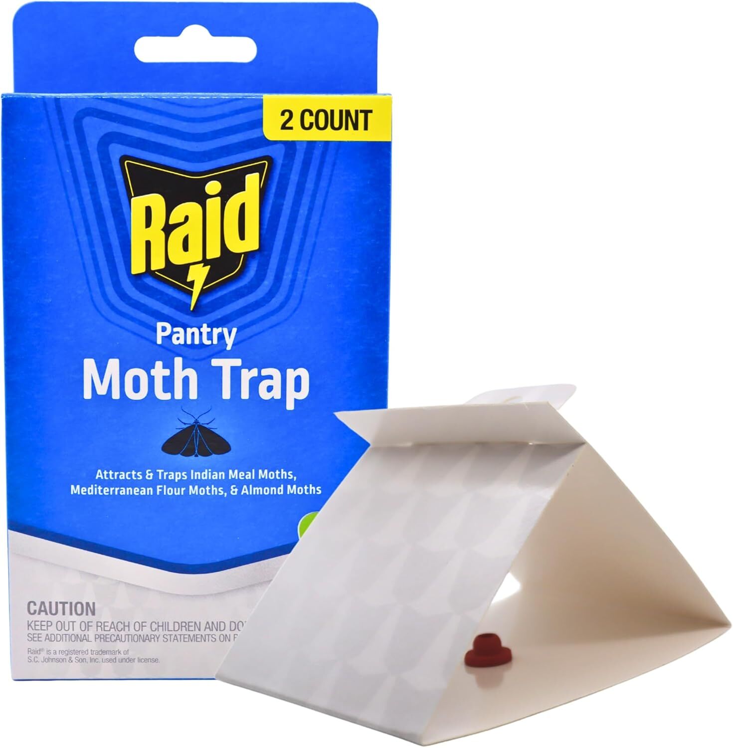 Raid Pantry & Flour Moth Trap, 2-Pk