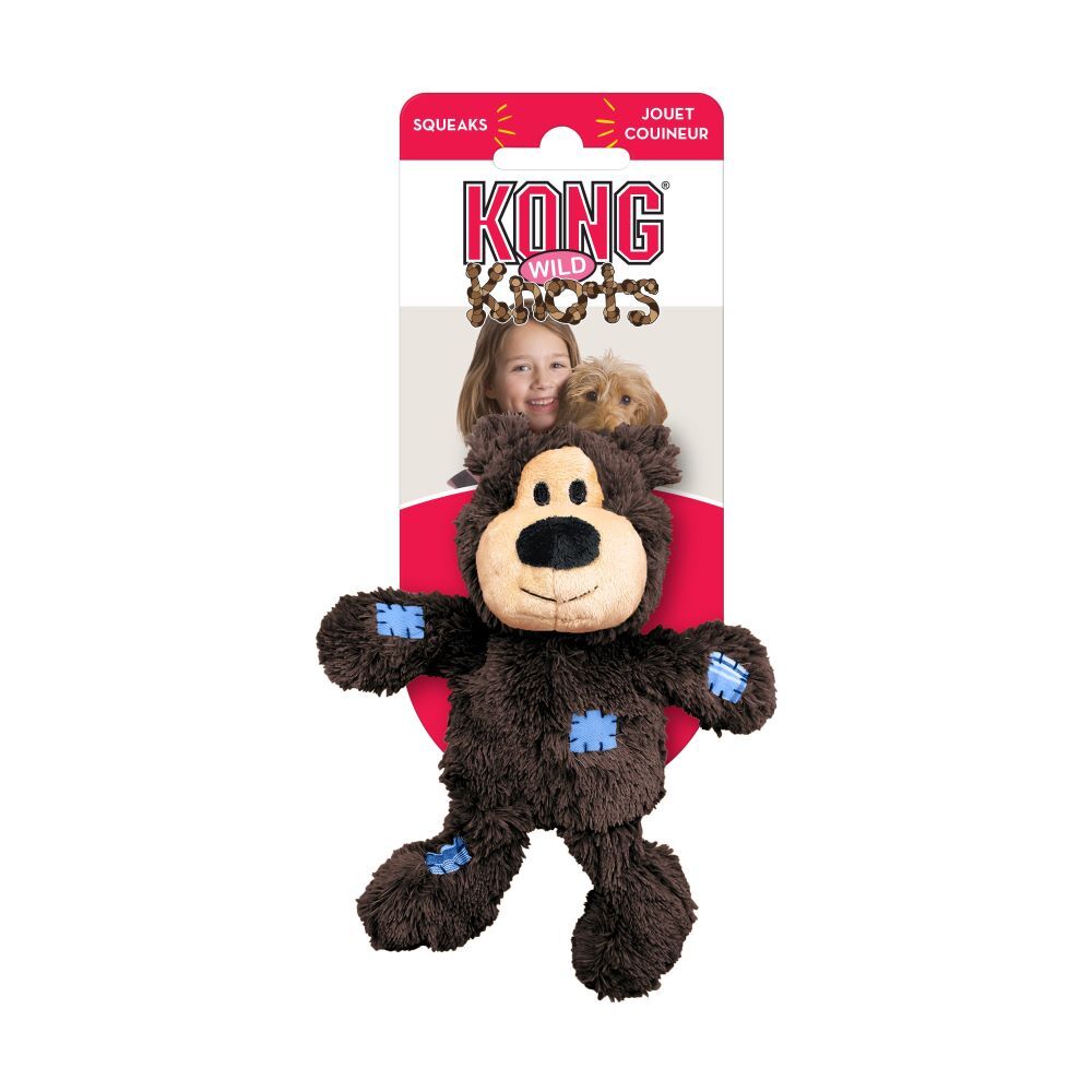 KONG X-Small Wild Knots Bear Dog Toy Assortment
