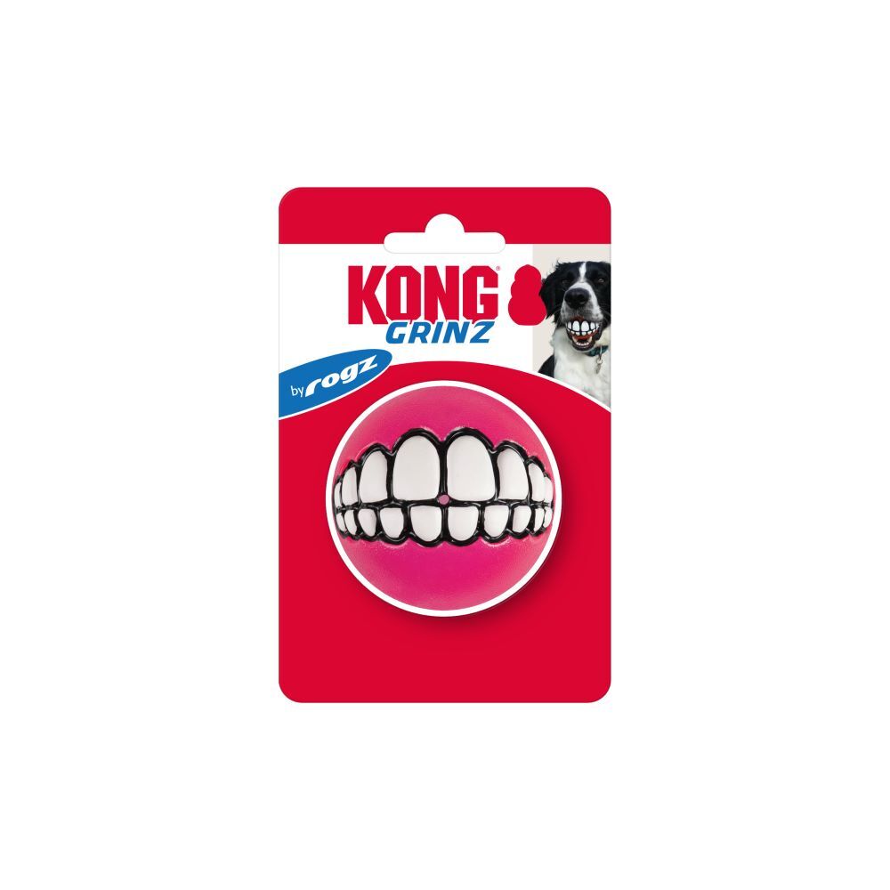 KONG Medium Grinz Ball Dog Toy Assortment