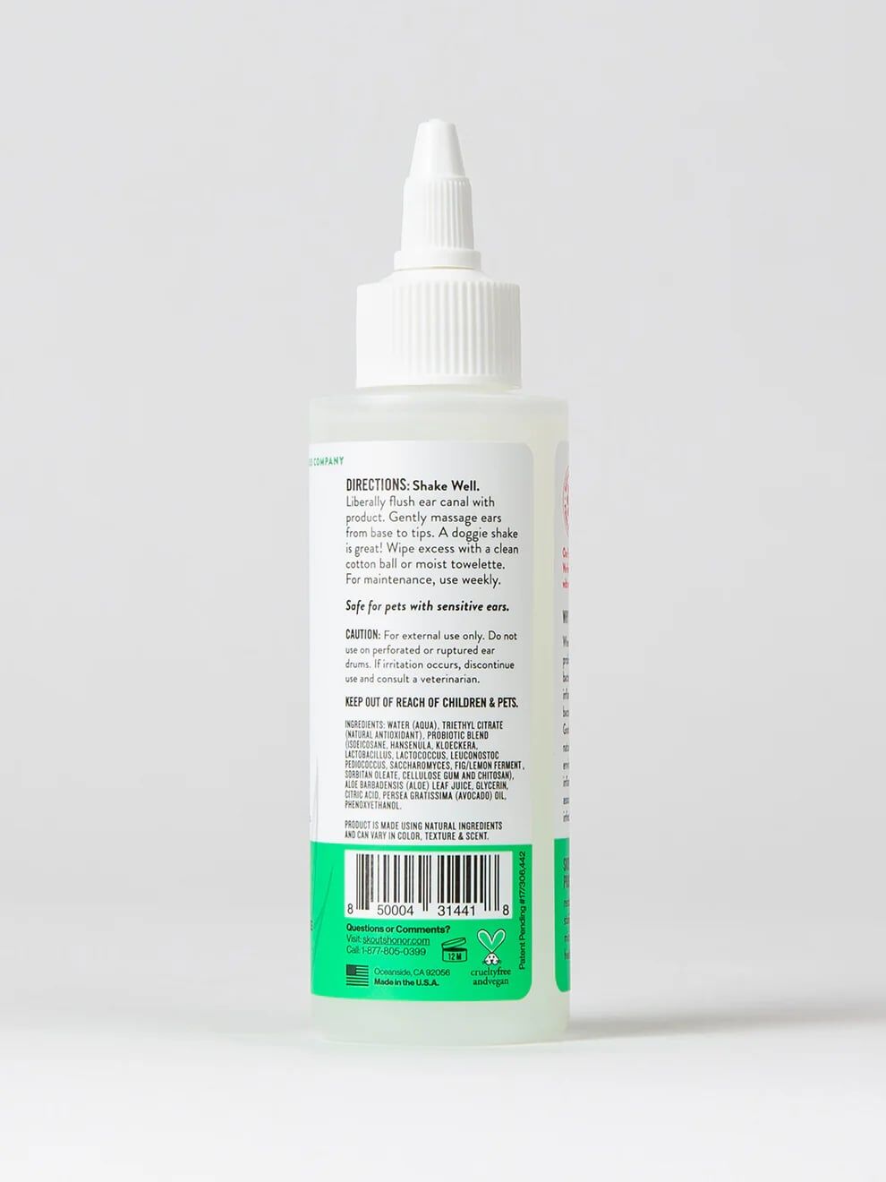 Skout's Honor Probiotic Ear Cleaner, 4-Oz