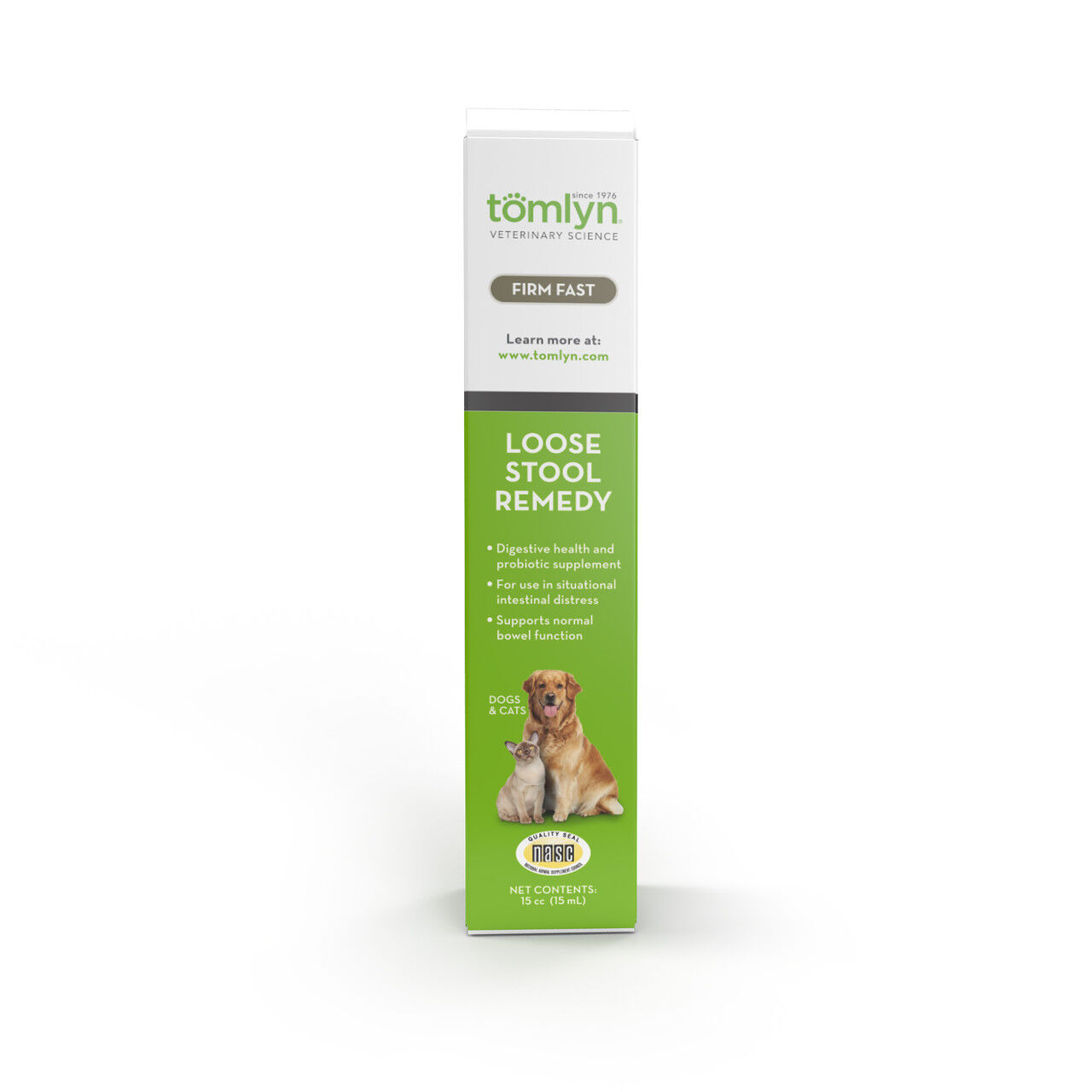 Tomlyn Loose Stool Remedy Gel for Dogs & Cats, 15-CC