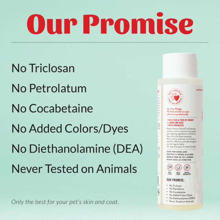 Skout's Honor Flea & Tick Shampoo, 16-Oz