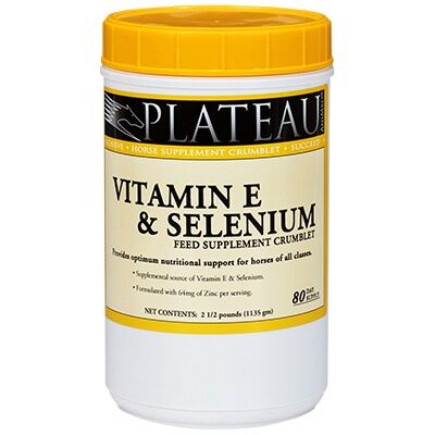 Plateau Vitamin E & Selenium Crumblet Horse Supplement, 2.5 lb.