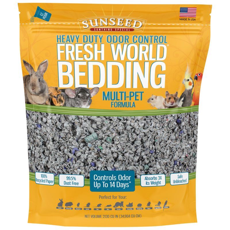 Sunseed Fresh World Multi-Pet Bedding, 2130-Cu In