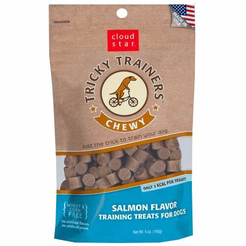 Cloud Star Tricky Trainers Chewy Training Treats For Dogs - Salmon, 14 oz