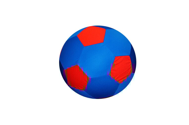 Horsemen's Pride Jolly Mega Soccer Cover - Blue/Red, 40 in