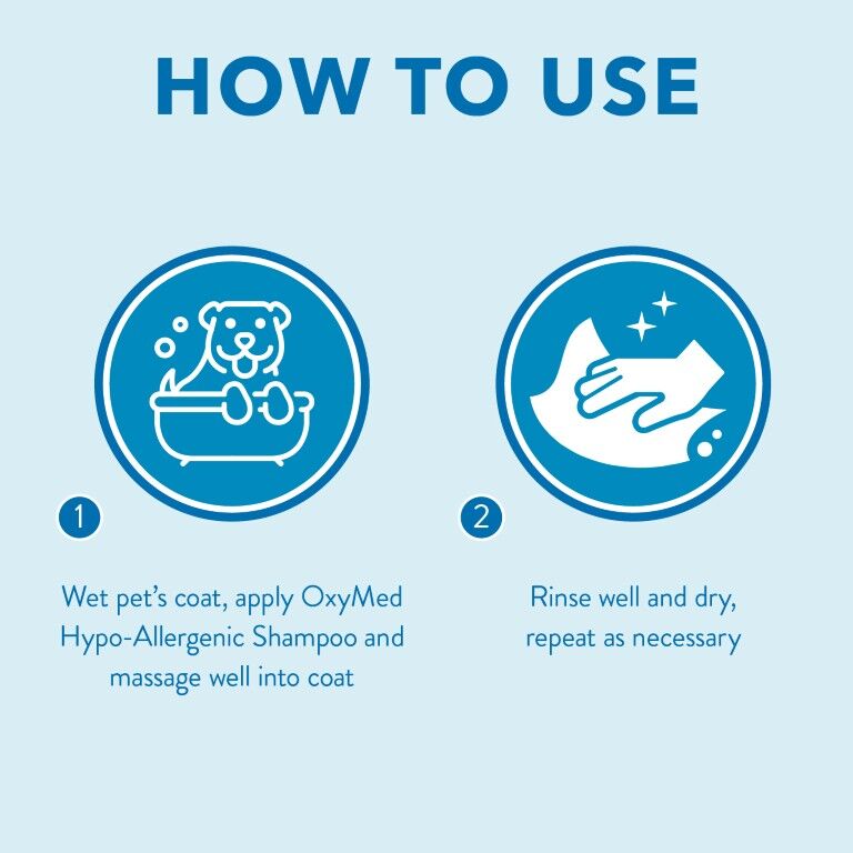 TropiClean OxyMed Hypoallergenic Shampoo for Pets, 20-Oz