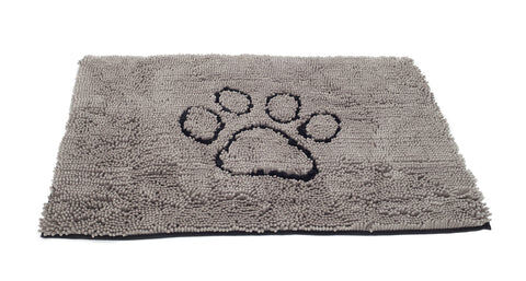 Dog Gone Smart Dirty Dog Grey Doormat, 31-In x 20-In