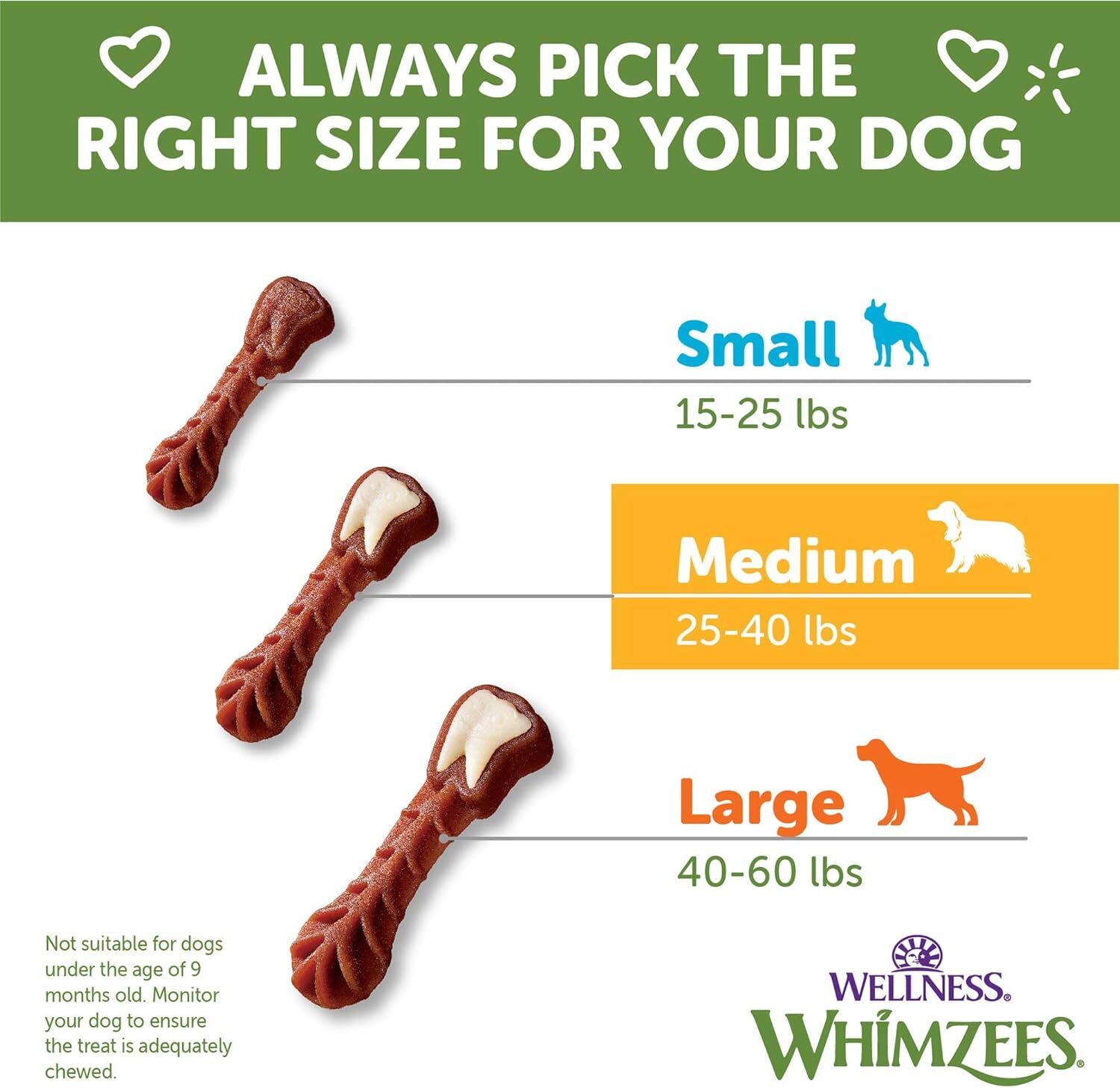 Whimzees Wellness Variety Pack Medium Dog Dental Treats, 28-Ct