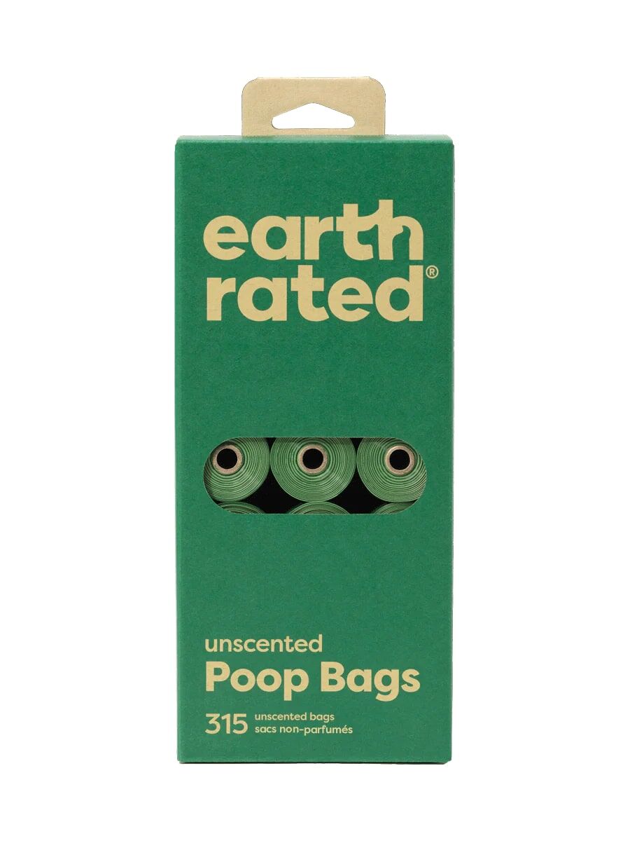 Earth Rated Poop Bags On Refill Rolls, 315-Ct