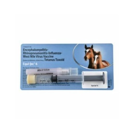 Durvet Equi-Jec 6 Horse Vaccine - 1 Dose