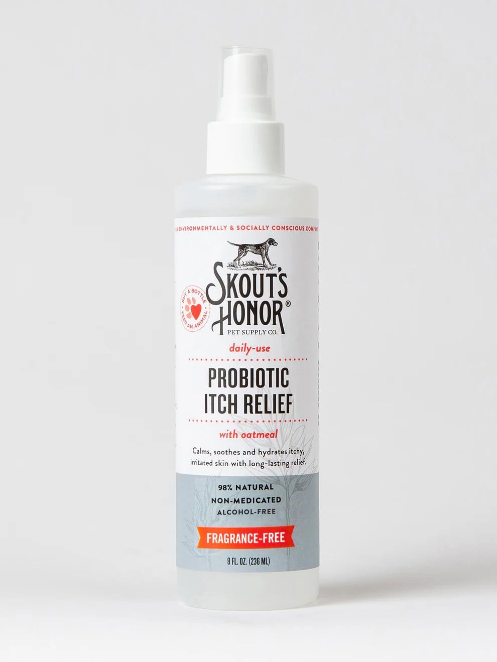 Skout's Honor Probiotic Itch Relief, 8-Oz