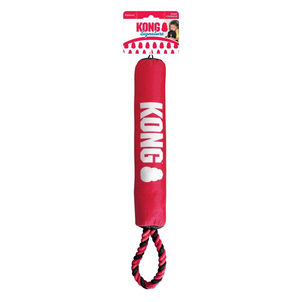 KONG Signature Stick with Rope Dog Toy