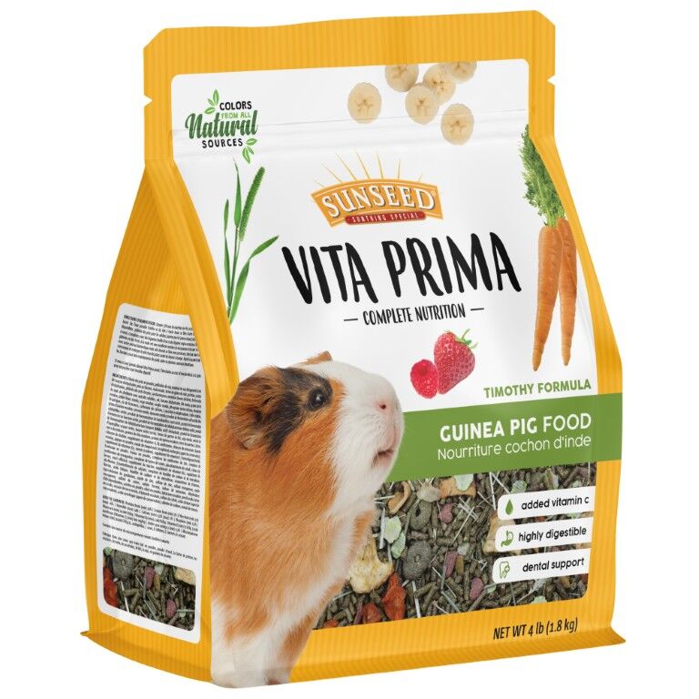 Sunseed Vita Prima Guinea Pig Food, 4-Lb