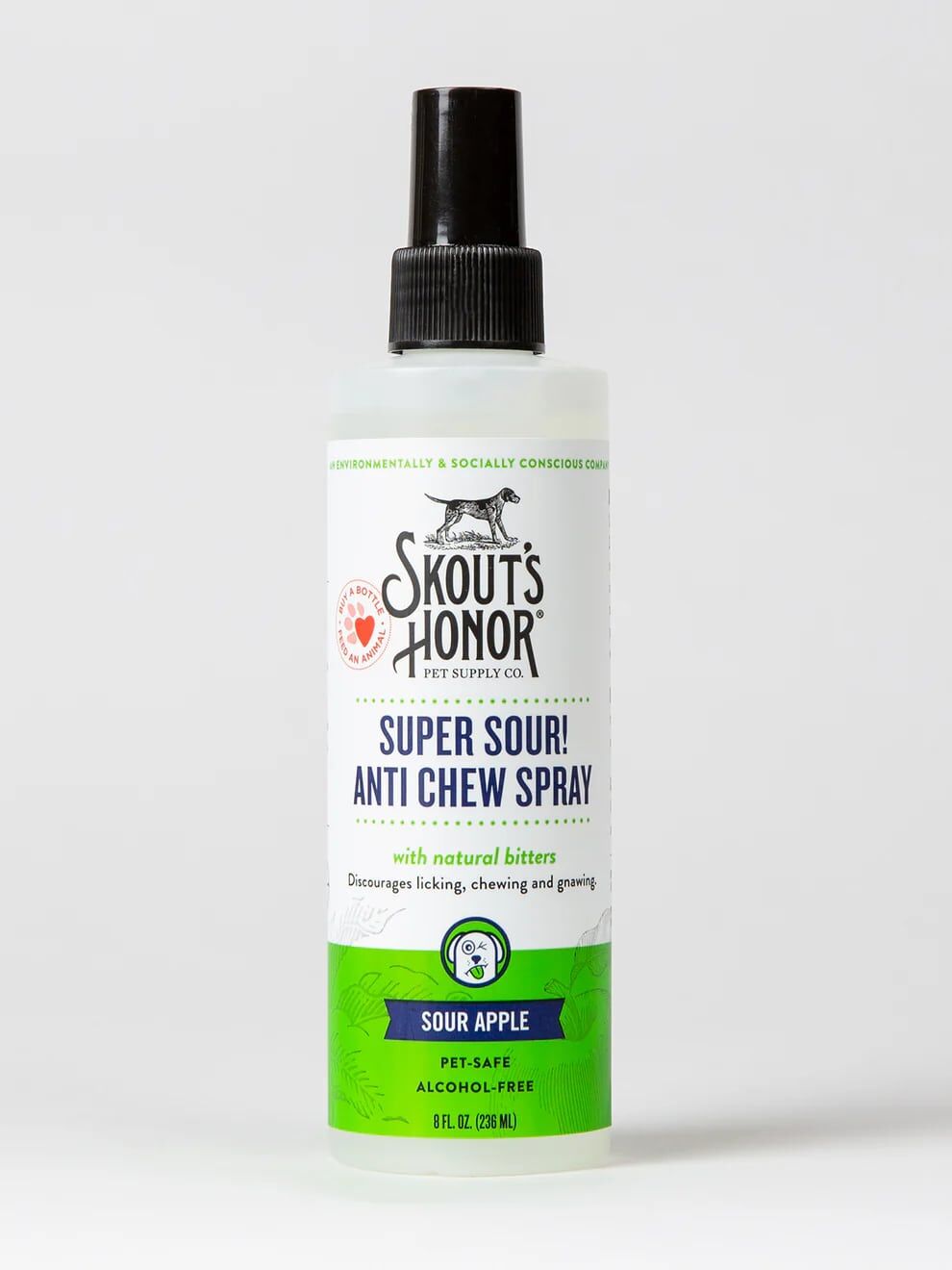 Skout's Honor Super Sour! Anti Chew Spray, 8-Oz