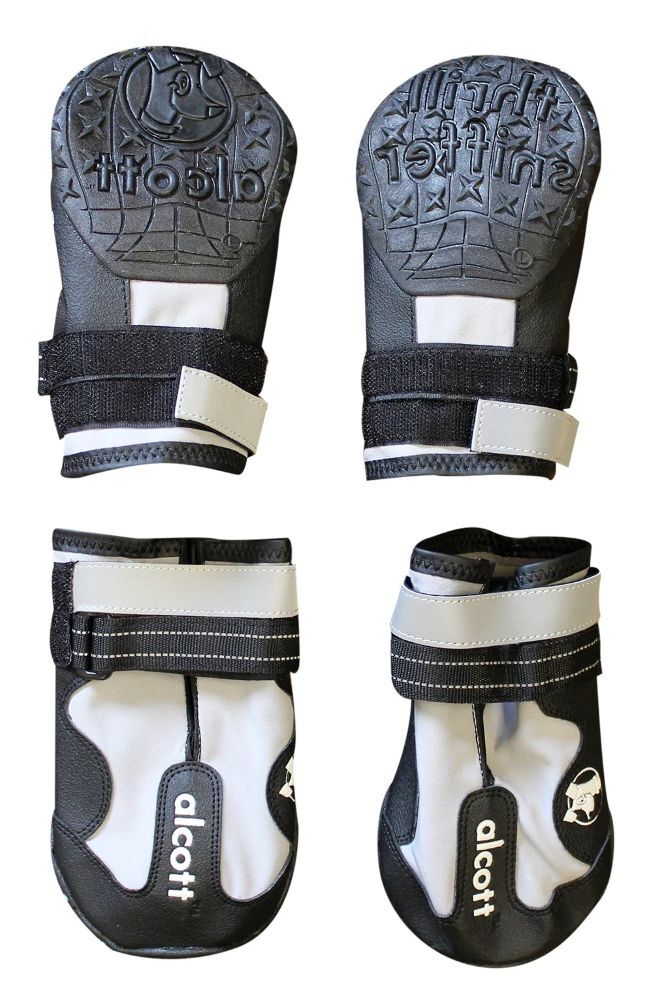 Alcott Medium Black/Grey Adventure Boots