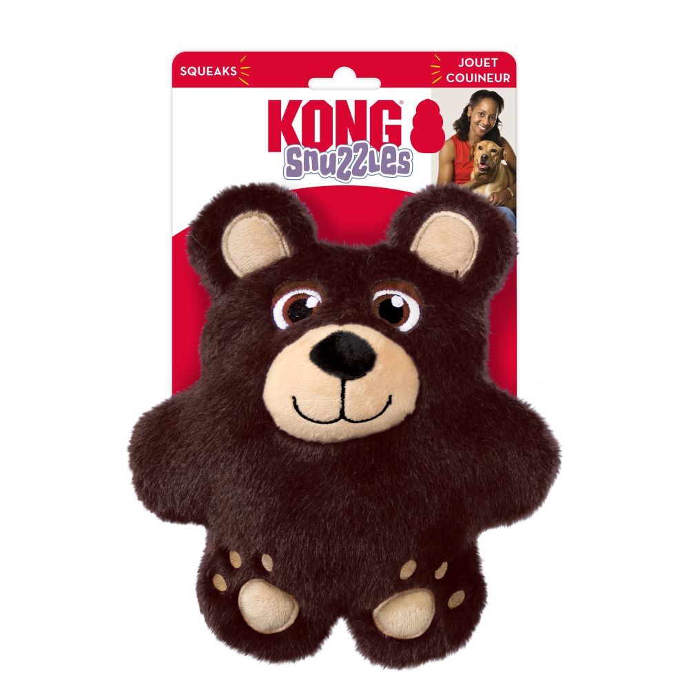 Kong Snuzzles Bear Dog Toy