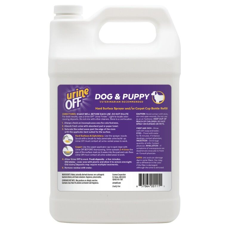 Urine Off Dog & Puppy Refill, 1-Gal